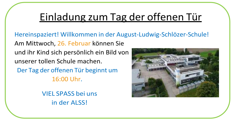 Tag der offenen Tür